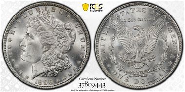 1896 $1 MS66+