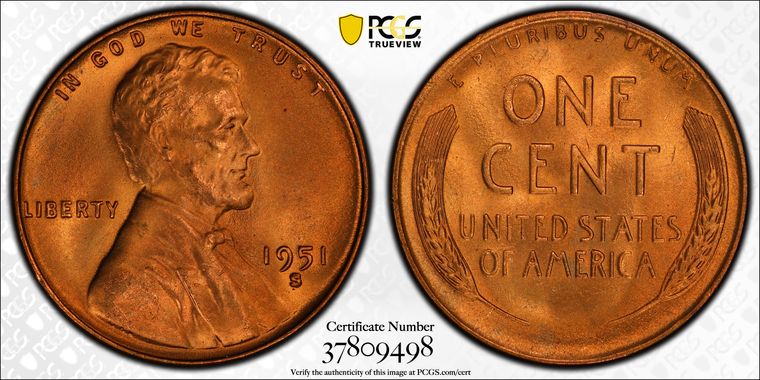 Cert 37809498 - Coin Image