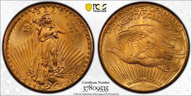1927 $20 MS66+ 
