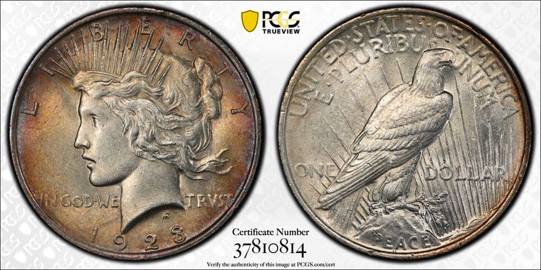 Cert 37810814 - Coin Image