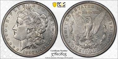 1880-O $1 AU50