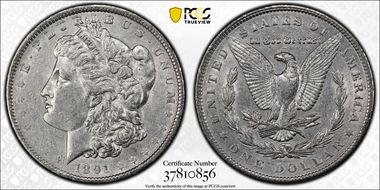 1891 $1 XF45