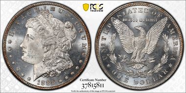 1886 $1 MS64