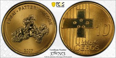 2007 € 0.10 XEROS Fantasy MS67