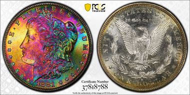 1881-S $1 MS65+