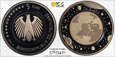 2016-D € 5 Planet Earth PL69