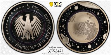 2016-F € 5 Planet Earth PL69