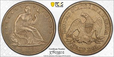 1855 50C Arrows XF40