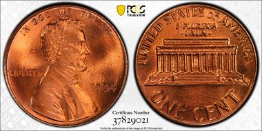 1984 1C Doubled Die Obverse MS67RD
