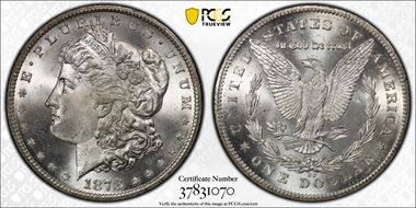 1878-CC $1 MS66