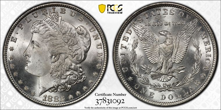 Cert 37831092 - Coin Image