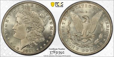 1891 $1 MS64