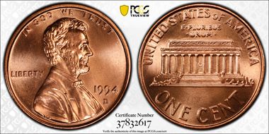 1994-D 1C MS69RD