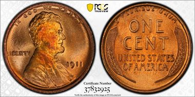 1911 1C MS67RD