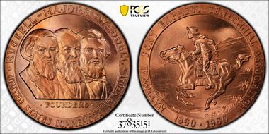 1960 SC$1 HK-583, Pony Express MS67RD