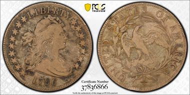 1796 50C O-102 VF25