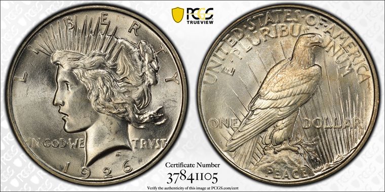 Cert 37841105 - Coin Image