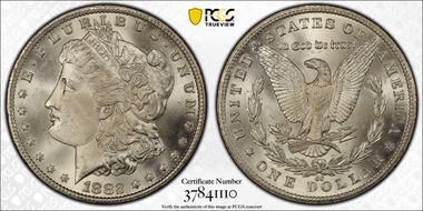 1882-CC $1 MS66