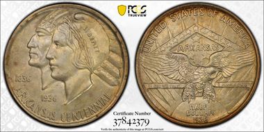 1938 50C Arkansas MS66