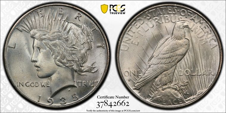 Cert 37842662 - Coin Image