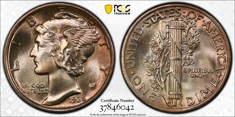 Cert 37846042 - Coin Image