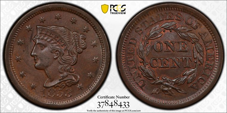 Cert 37848433 - Coin Image