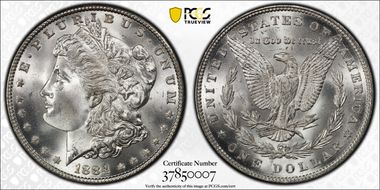 1884 $1 MS66