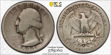 1932-D 25C AG3