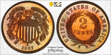 1867 2C PR66+ CAM
