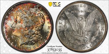 1881-S $1 MS67