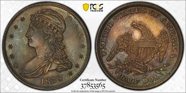 1838 50C MS64