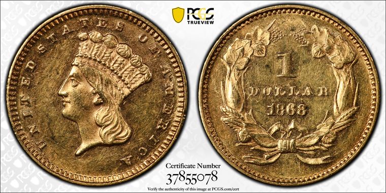 Cert 37855078 - Coin Image