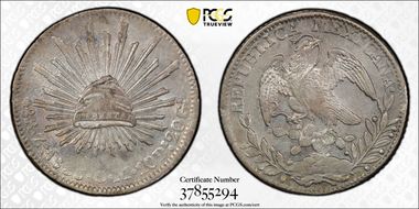 1836-Zs OM 8 R Zs16 AU58