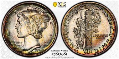 1940 10C MS66+ FB