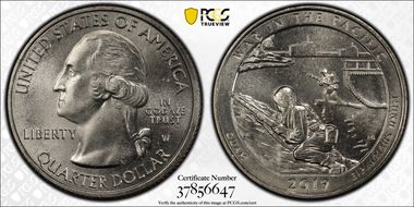 2019-W 25C War in the Pacific NP First Week of Discovery MS65