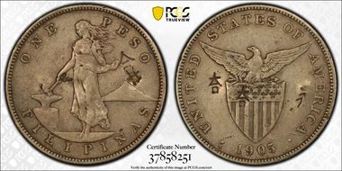 1905-S Peso Allen-16.06 Curved Serif N1