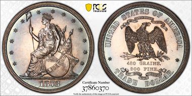 1873 T$1 J-1310 PR64