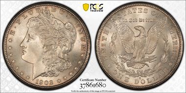 1902-S $1 MS66
