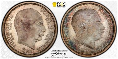 1912 VBP AH 2 Kr Accession KM-811 MS66