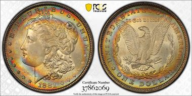 1881 $1 MS66
