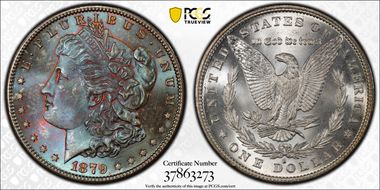 1879-S $1 MS64