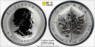 2009 $5 ML Brandenburg Gate SP64