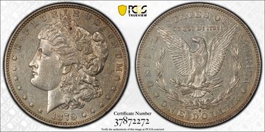 1879-S $1 VAM 23 Reverse of 1878 XF45