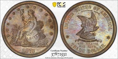 1873 T$1 J-1315 PR63