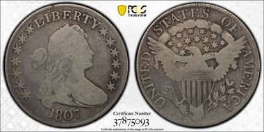 1807 50C Draped Bust G6
