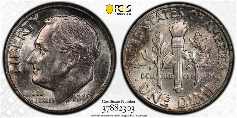 Cert 37882303 - Coin Image