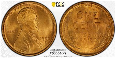 1909-S/S 1C S/Horizontal S MS65RD