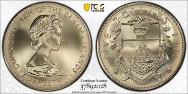 1971-FM $5 MS68