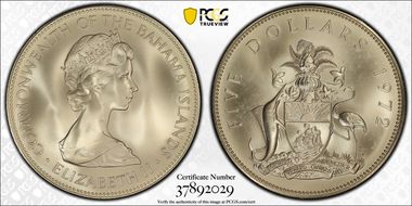1972-FM $5 MS67