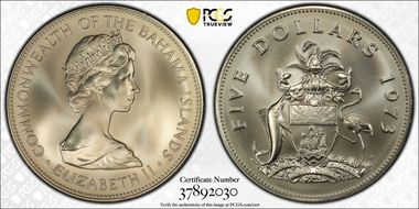 1973-FM $5 MS68